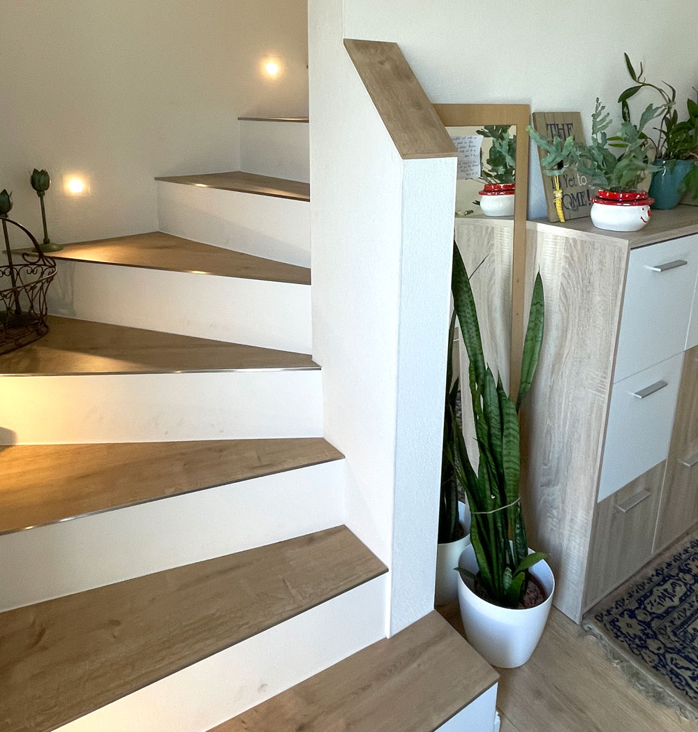bungalow treppe